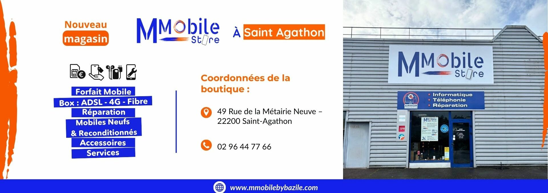 Magasin M Mobile Store à Saint Agathon (22)